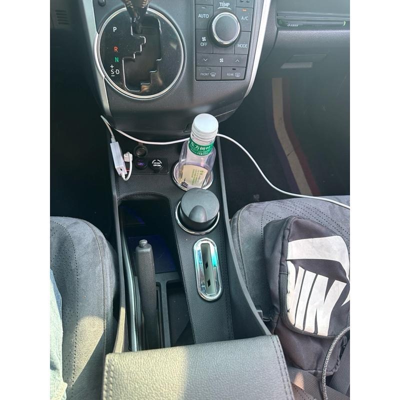 toyota Wish 專用中央扶手箱 收納置物 車充 USB Type-C 12V 點煙座 免改裝 無損安裝免打孔安裝-細節圖3