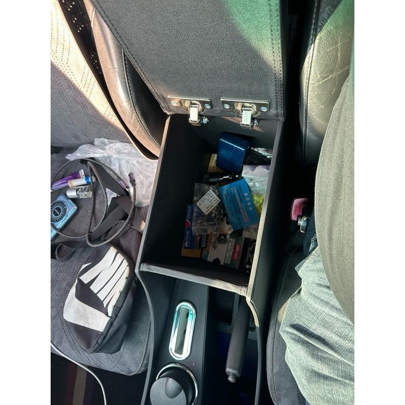toyota Wish 專用中央扶手箱 收納置物 車充 USB Type-C 12V 點煙座 免改裝 無損安裝免打孔安裝-細節圖5