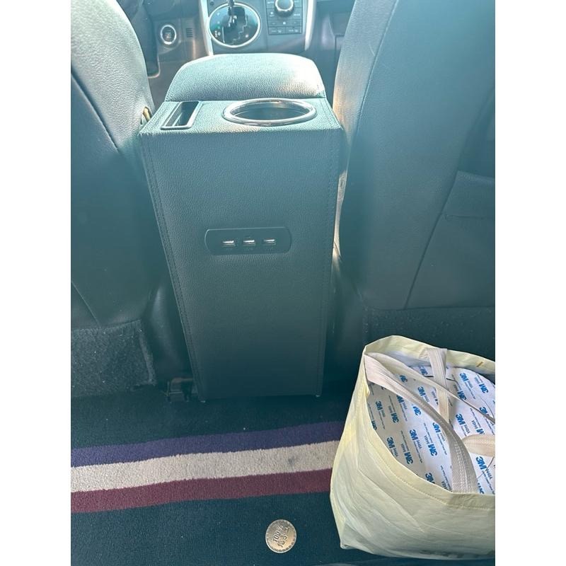 toyota Wish 專用中央扶手箱 收納置物 車充 USB Type-C 12V 點煙座 免改裝 無損安裝免打孔安裝-細節圖6