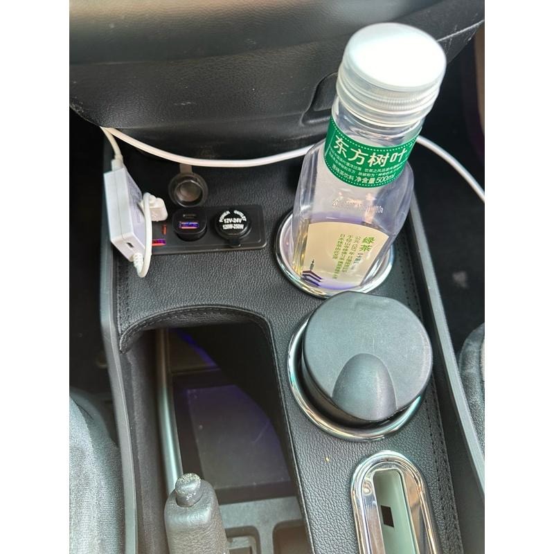 toyota Wish 專用中央扶手箱 收納置物 車充 USB Type-C 12V 點煙座 免改裝 無損安裝免打孔安裝-細節圖7