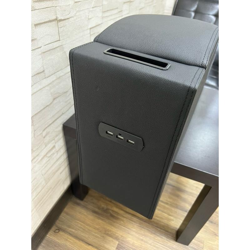 客制商品 全新版有杯架 中華 菱利 1.2 1.3 A180 E300 中央扶手 充電 後座充電 完美尺寸 專用版-細節圖7