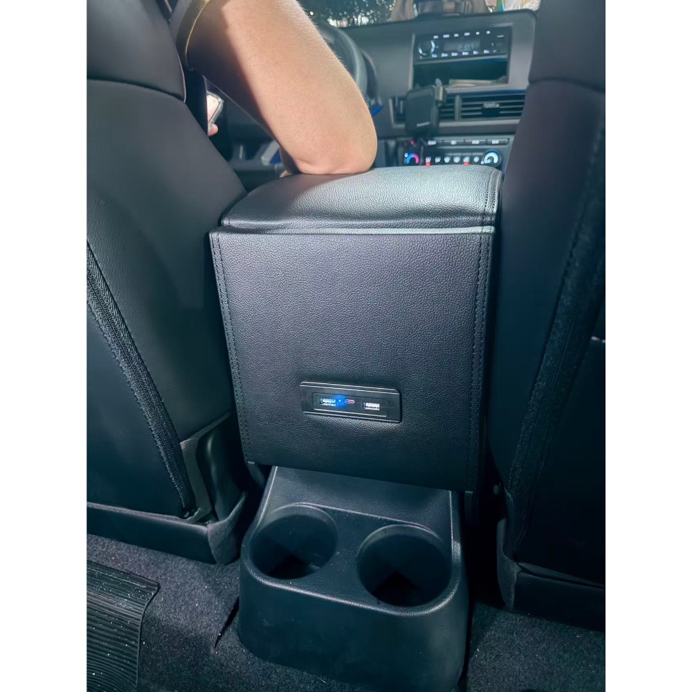Jspace Cossi扶手箱 廂車貨車通用 菱利JSPACE 自排中央扶手 置物箱 收納箱 露營 收納 車用置物箱-細節圖3