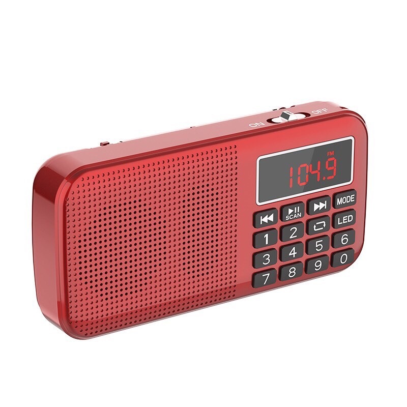Dennys丹尼斯 雙卡雙電池 USB FM收音機喇叭 MS-K258-規格圖9