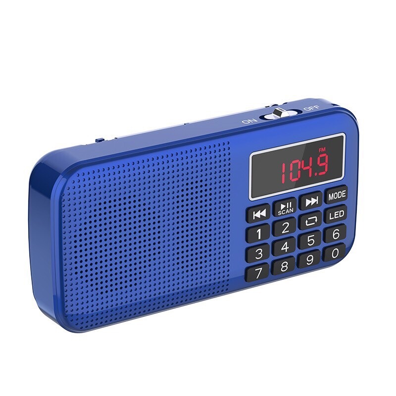 Dennys丹尼斯 雙卡雙電池 USB FM收音機喇叭 MS-K258-規格圖9