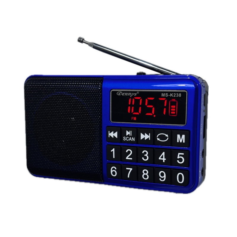 Dennys USB SD MP3 FM 大字鍵喇叭收音機 MS-K238-細節圖8