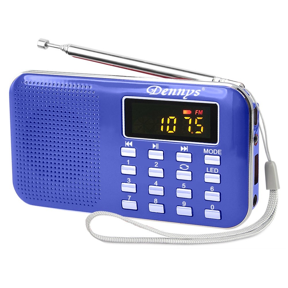 Dennys USB MP3 AM/FM 超薄插卡式收音機喇叭 MS-K218-規格圖10