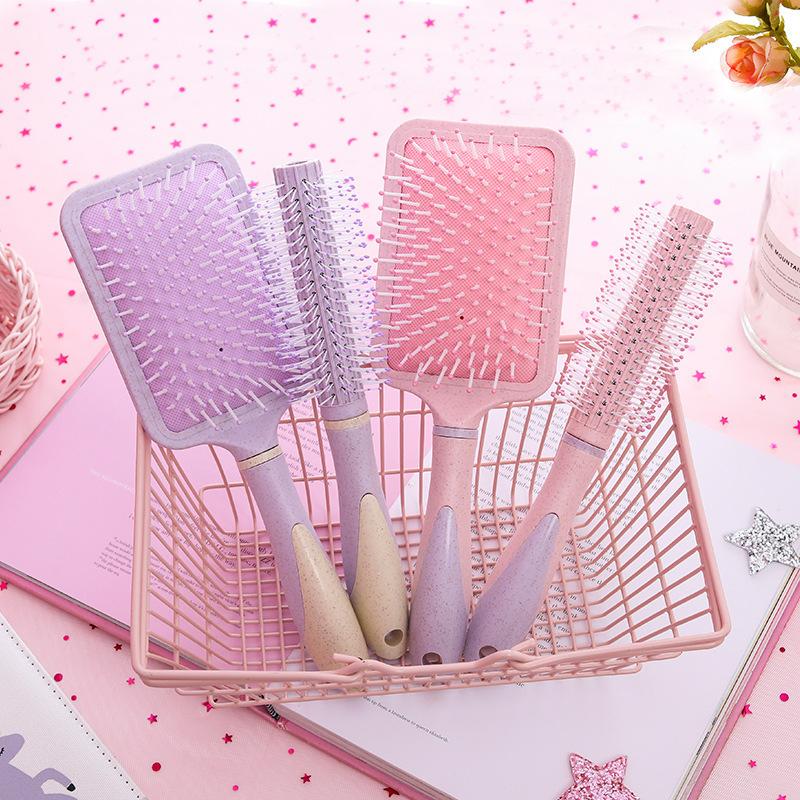 按摩氣墊梳 紓壓按摩 梳子 氣墊梳 氣囊梳 按摩梳 圓梳 圓筒梳 捲髮梳 方梳 穴道按摩梳-細節圖5