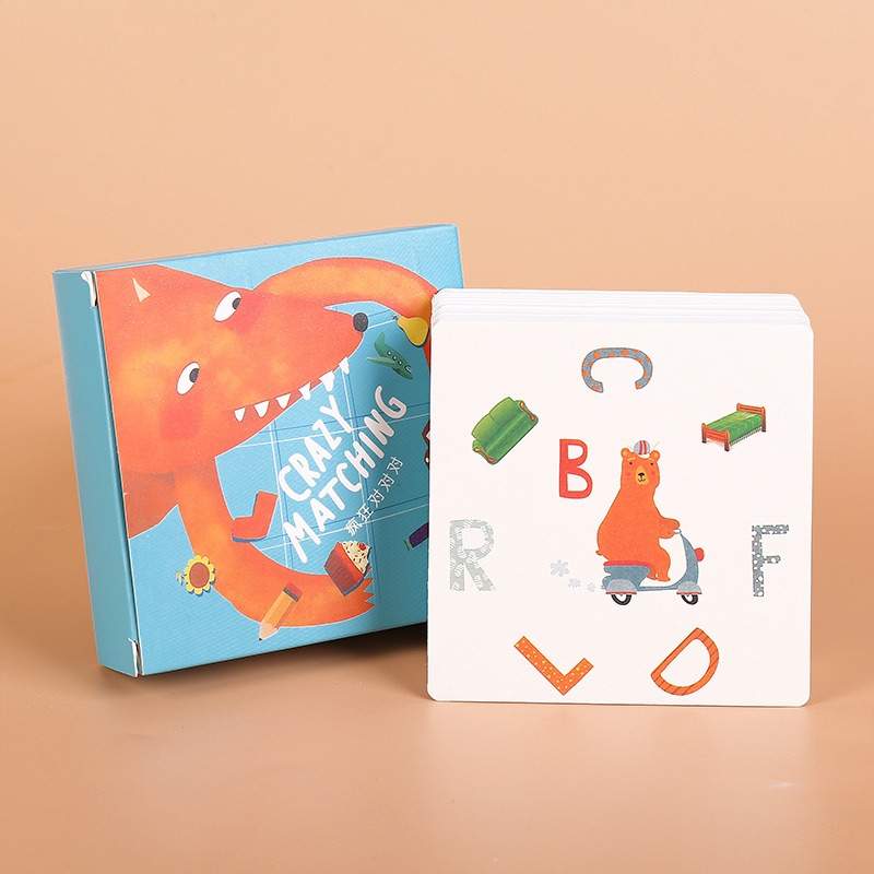 動物對對碰🐕‍🦺 桌遊 卡牌遊戲 益智對對碰 玩具 早教教具 認知卡 配對桌遊 兒童節禮物 眼明手快 找找看 邏輯思維訓-細節圖9