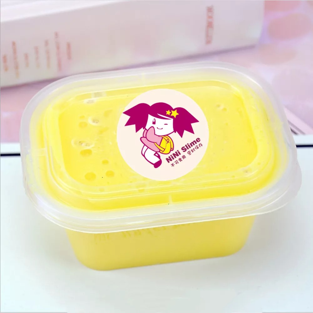 史萊姆 起泡膠 水果系列4入組 slime 舒壓玩具【迷你小舖】-細節圖6
