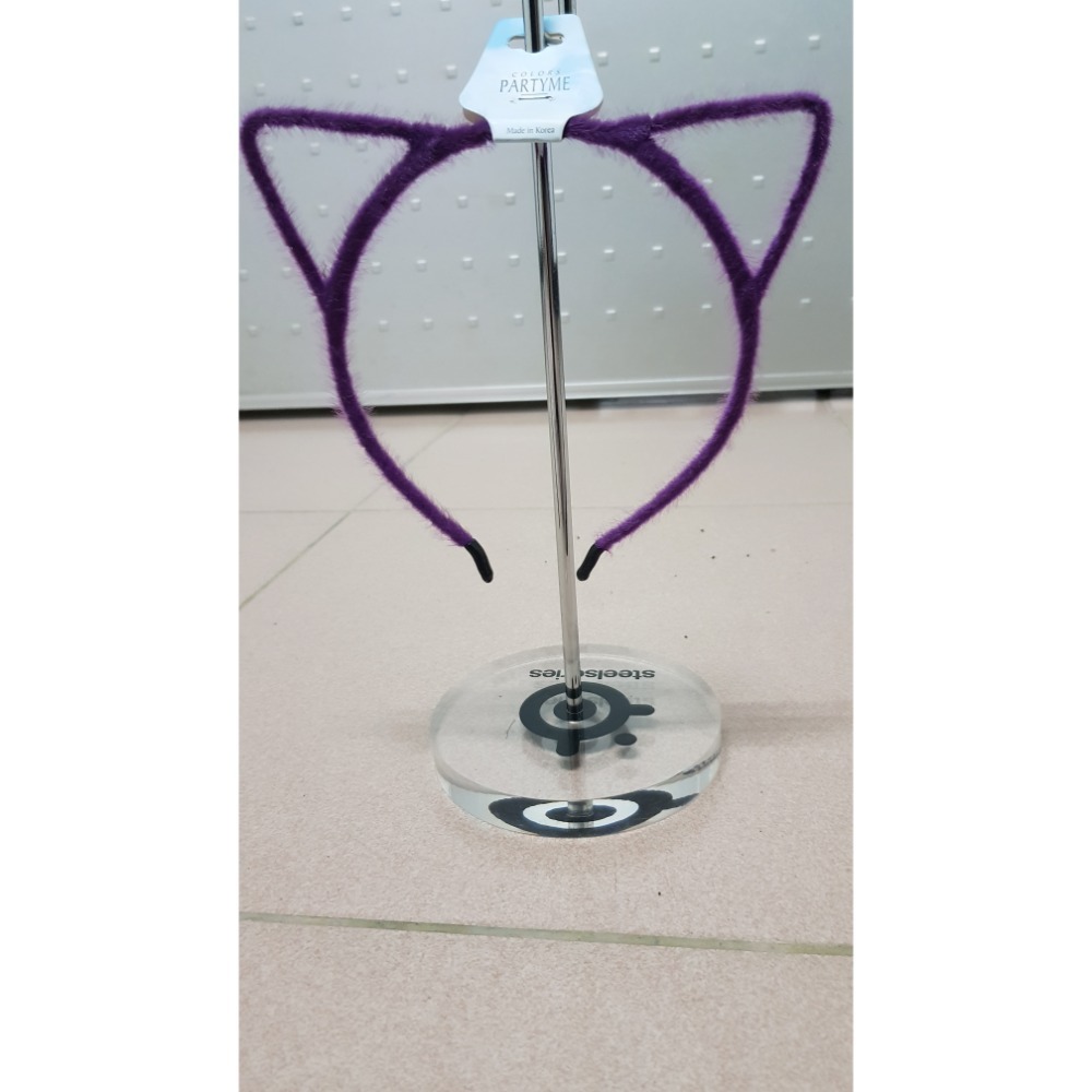 韓版【貓耳派對髮箍】三色可選-細節圖3