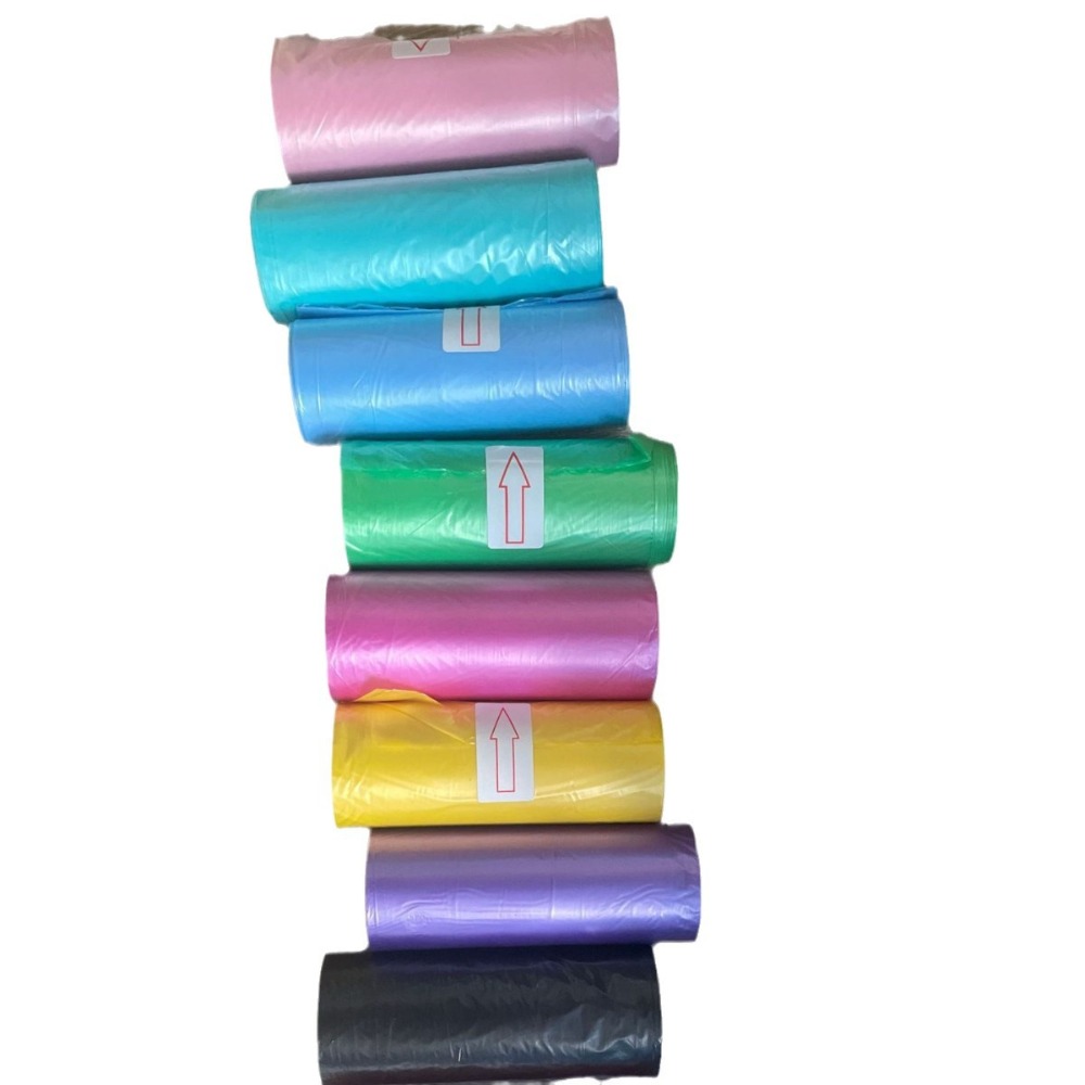 台灣現貨+預購 * 寵物拾便袋塑膠袋印花腳印骨頭垃圾袋狗狗拾便袋-規格圖5