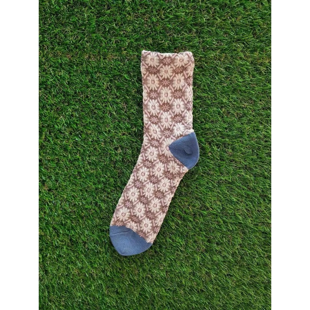 正韓 韓國100%直送 小花女長襪-細節圖2