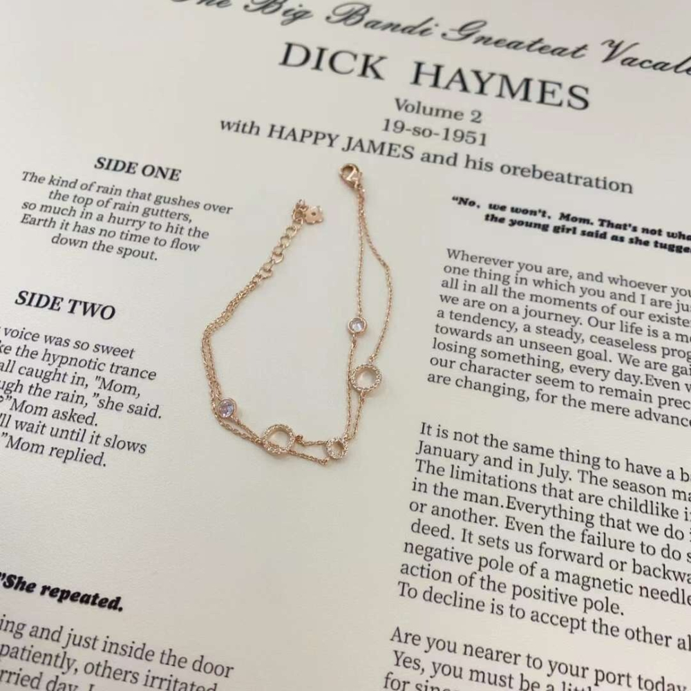 「現貨」 韓國100%正韓 東大門 飾品 簡約款手鍊-細節圖3