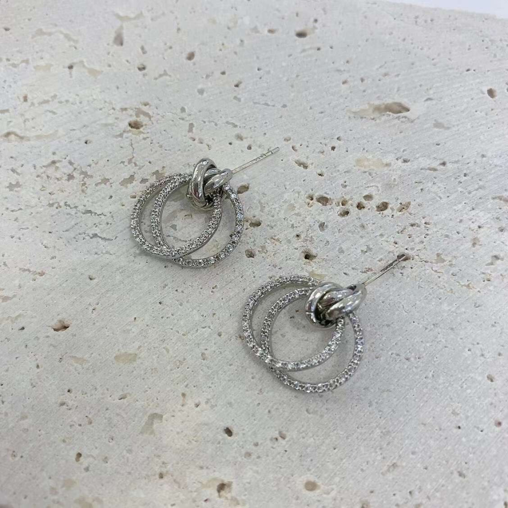 「現貨」韓國100%正韓  新款 耳釘 925純銀-細節圖2