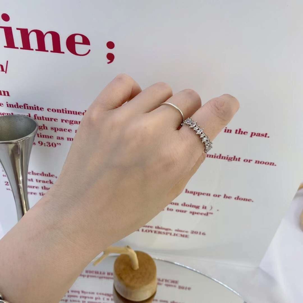 「現貨」韓國100%正韓  爆款滿鑽戒指-細節圖6