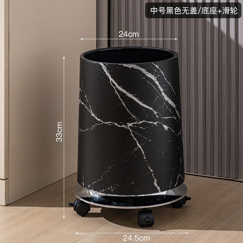 預購款 C86 / 家用客廳衛浴廁所廚房專用臥室垃圾桶 / F8nQ8xtd-規格圖9