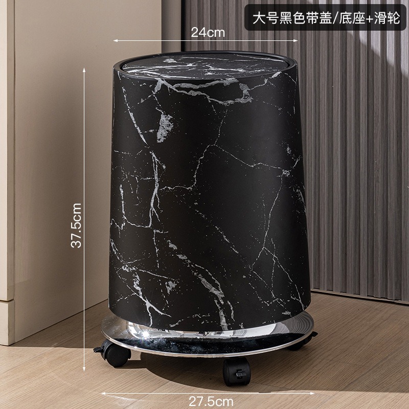 預購款 C86 / 家用客廳衛浴廁所廚房專用臥室垃圾桶 / F8nQ8xtd-規格圖9