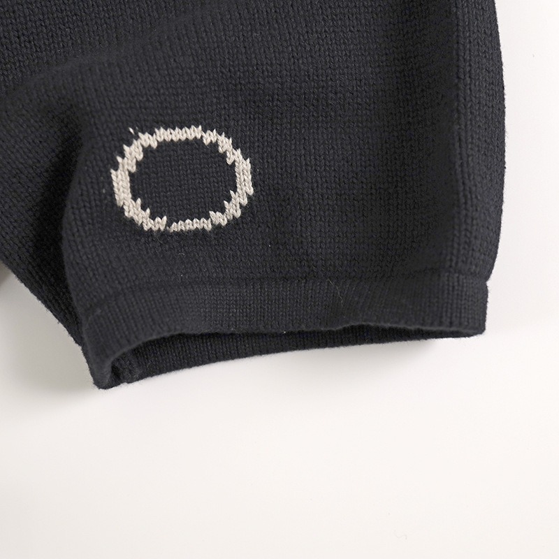 預購款C151-韓國版氣質～原創小熊～春秋兒童毛衣馬甲棉提花男女寶針織短褲套裝-細節圖5