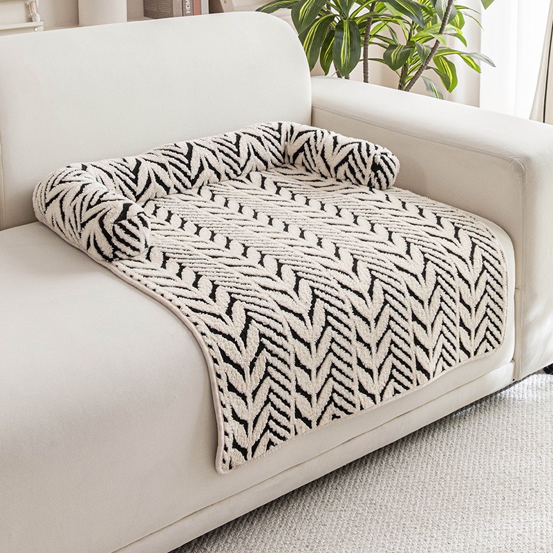 預購款C152 / 寵物墊北歐爆款貓狗墊新毛絨加厚防滑沙發寵物墊-細節圖2