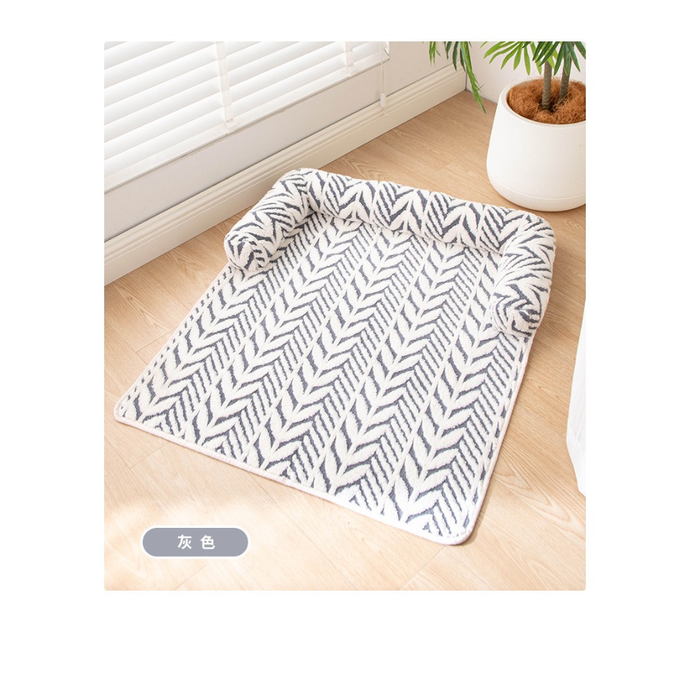 預購款C152 / 寵物墊北歐爆款貓狗墊新毛絨加厚防滑沙發寵物墊-規格圖7