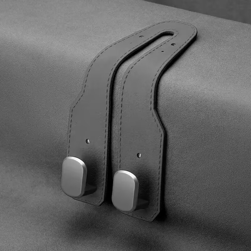 預購款C161/汽車掛鉤翻毛皮車載座椅背車內裝後靠背多功能前椅掛鉤-規格圖6