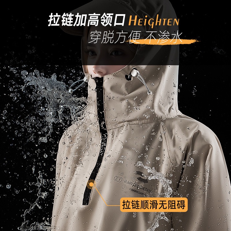 預購款C172/男女雨衣全身防暴雨成人連體厚款牛津布一體雨衣-細節圖5