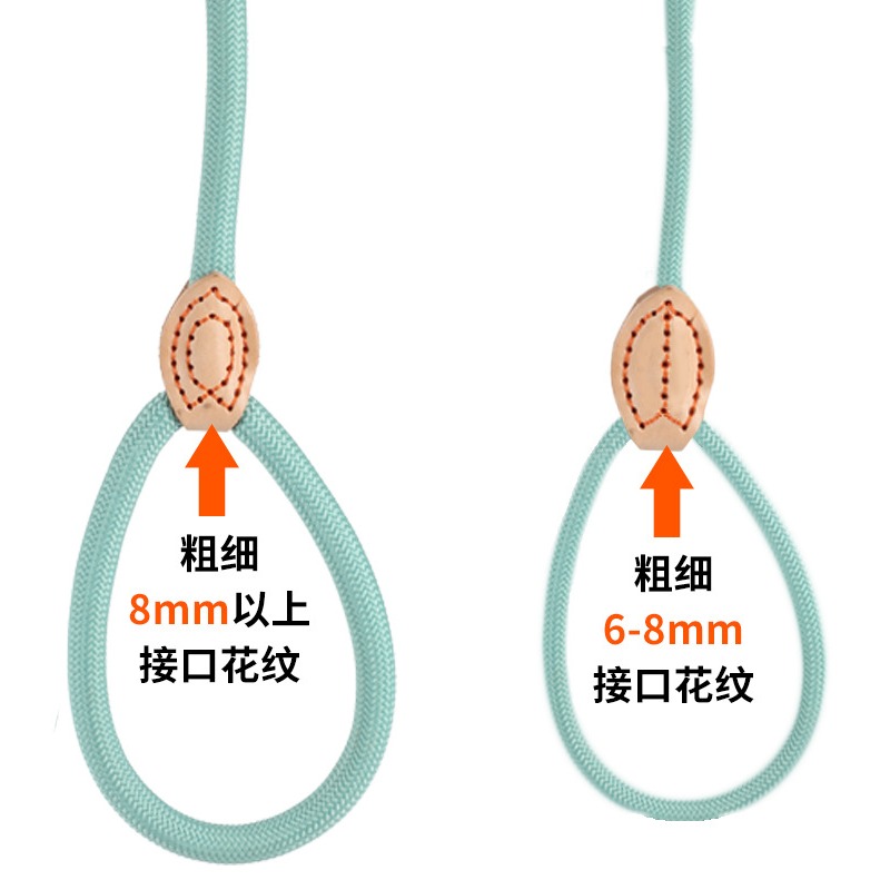 預購款C189/狗狗牽引繩防爆衝一體成型P繩P鏈加粗狗繩遛狗繩狗鏈小中大型犬通用-細節圖4