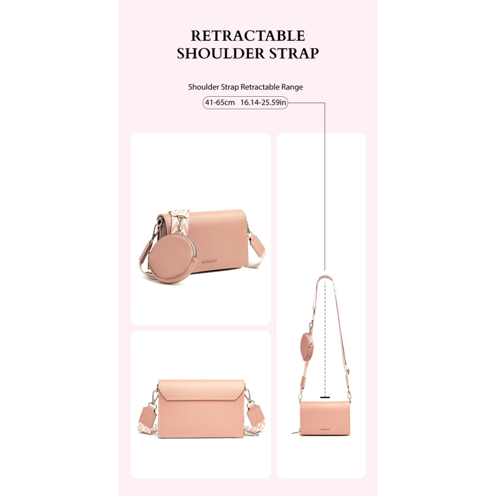 預購款C241/全新多功能時尚大容量輕奢挎包-細節圖8