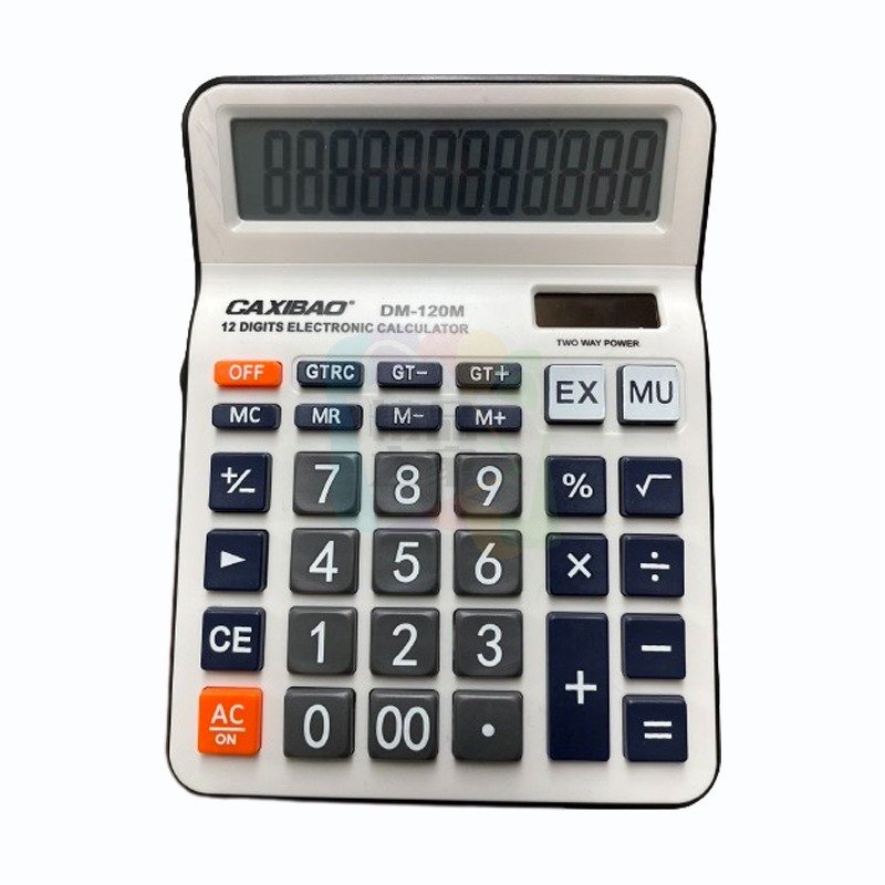 【台灣出貨】12位顯示計算機 大螢幕電子計算器 大號計算機 雙電源計算機 桌上計算機 8位計算機 字號D3A627-細節圖2