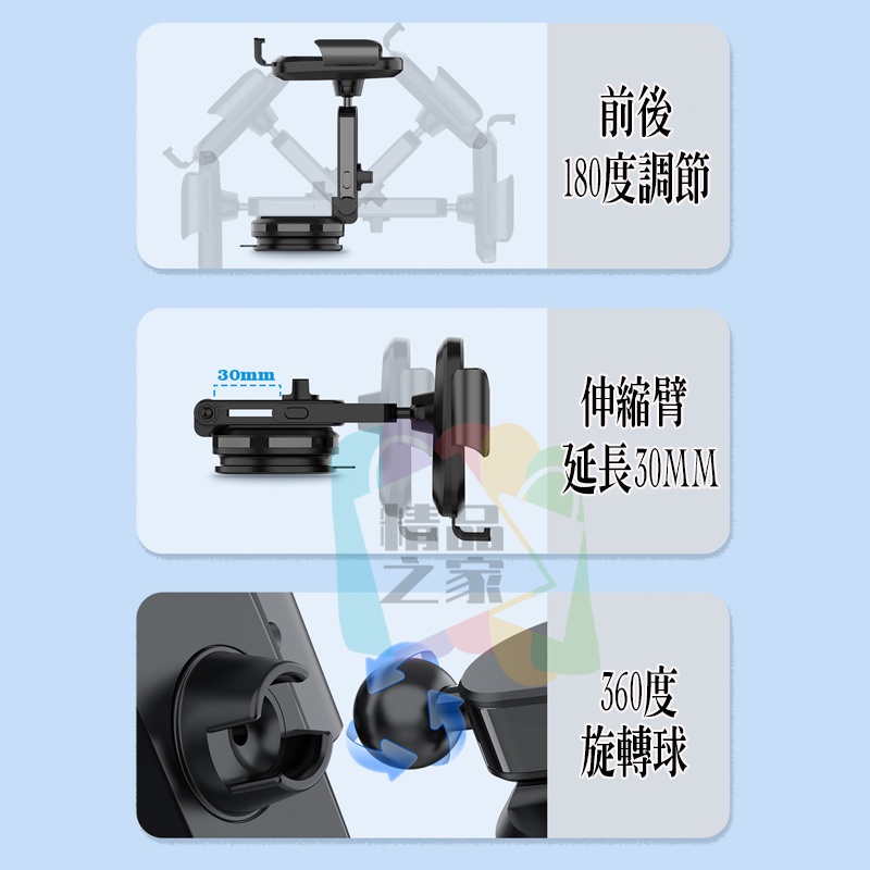 【台灣出貨】 車用無線充電手機架 重力開合 汽車手機架 無線充電手機架 車用手機架15W無線充電 汽車手機平板支架-細節圖8