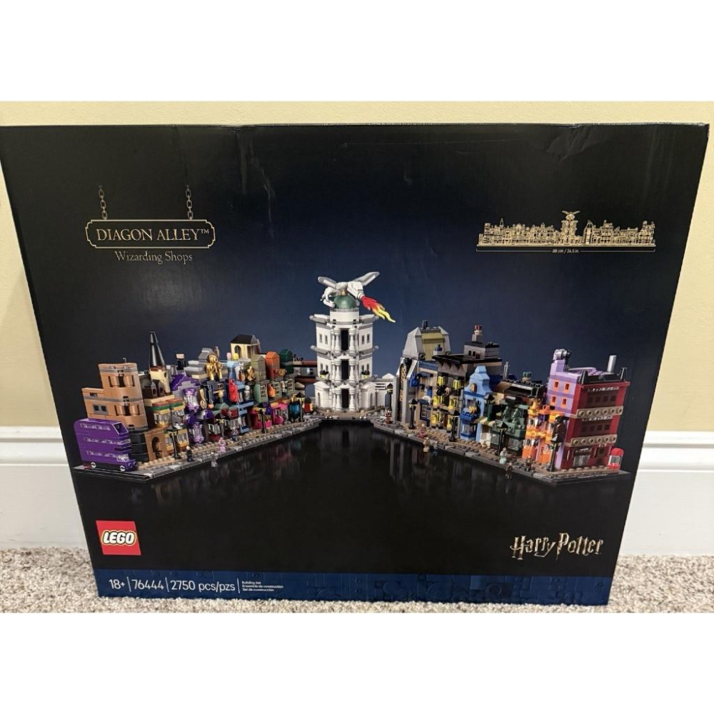 有泰積木高雄實體倉庫LEGO 76444 斜角巷 微型模型 魔法商店 哈利波特 實拍不放廣告圖-細節圖2
