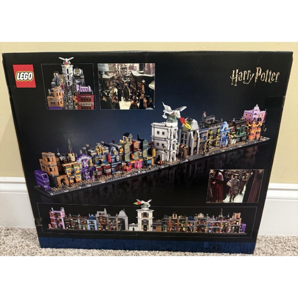 有泰積木高雄實體倉庫LEGO 76444 斜角巷 微型模型 魔法商店 哈利波特 實拍不放廣告圖-細節圖4