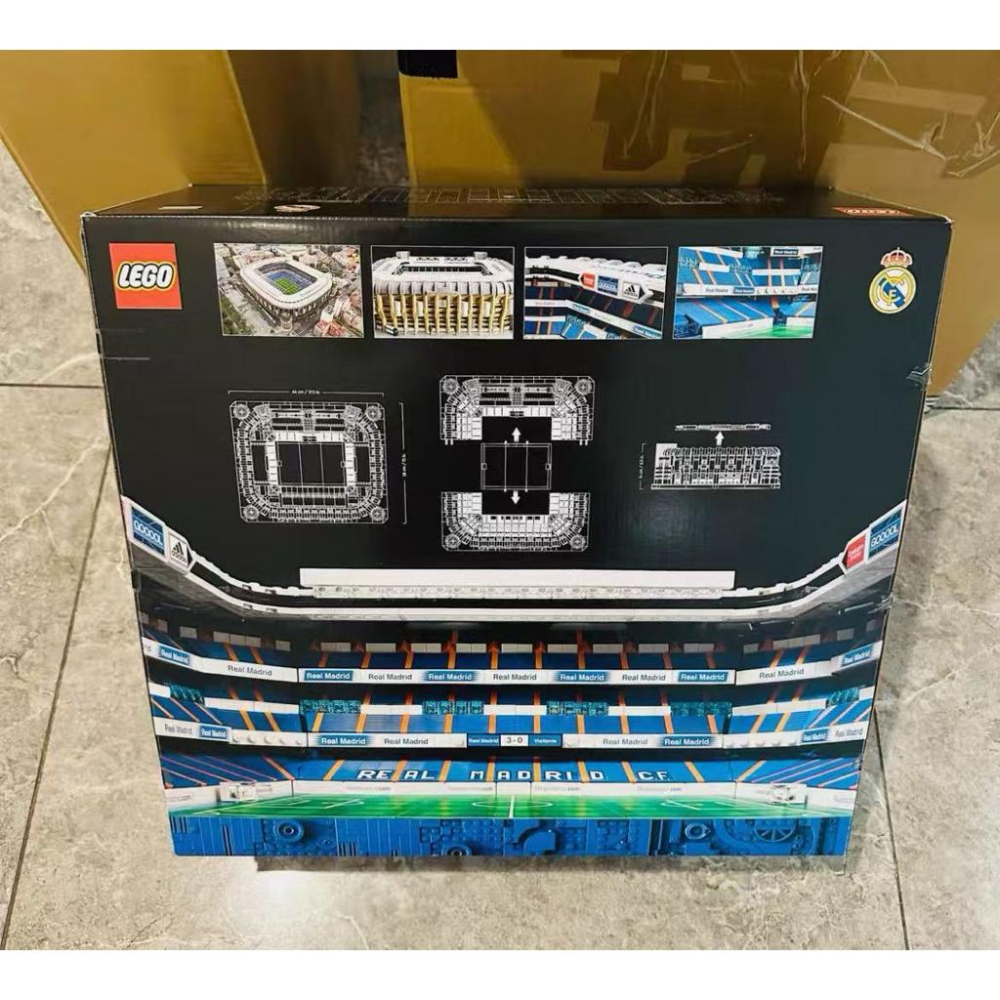 有泰積木高雄樂高實體倉庫10299 皇馬球場 樂高 足球 球場 LEGO-細節圖2