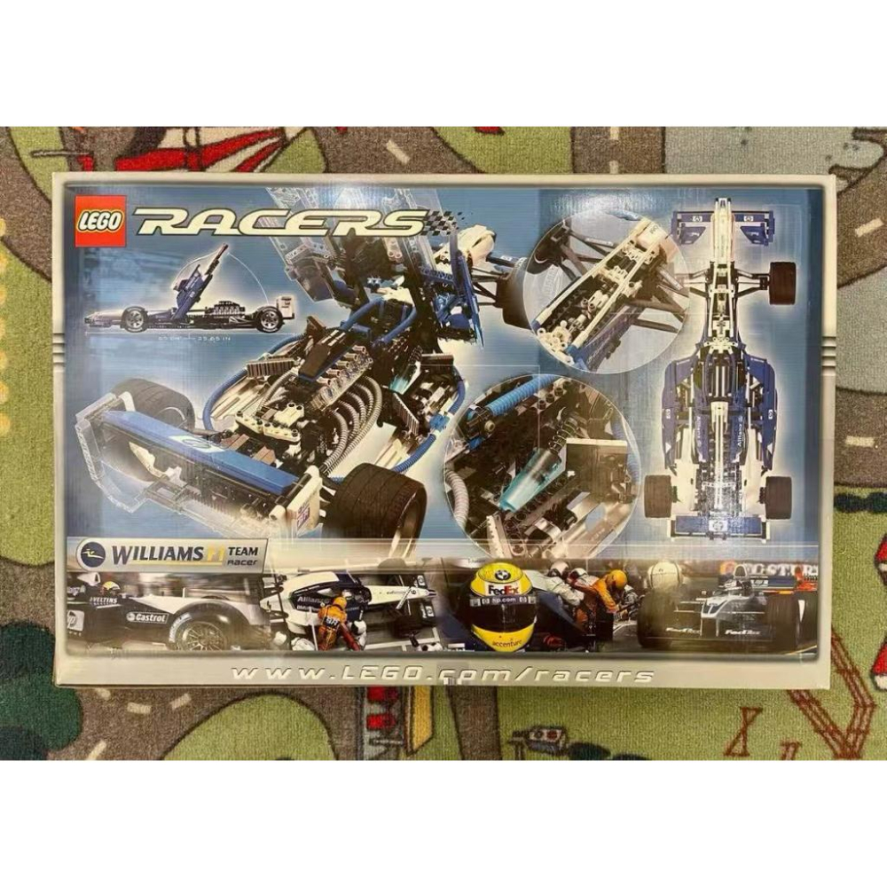 有泰積木高雄實體倉庫Lego Williams F1 Racer 8461-細節圖2