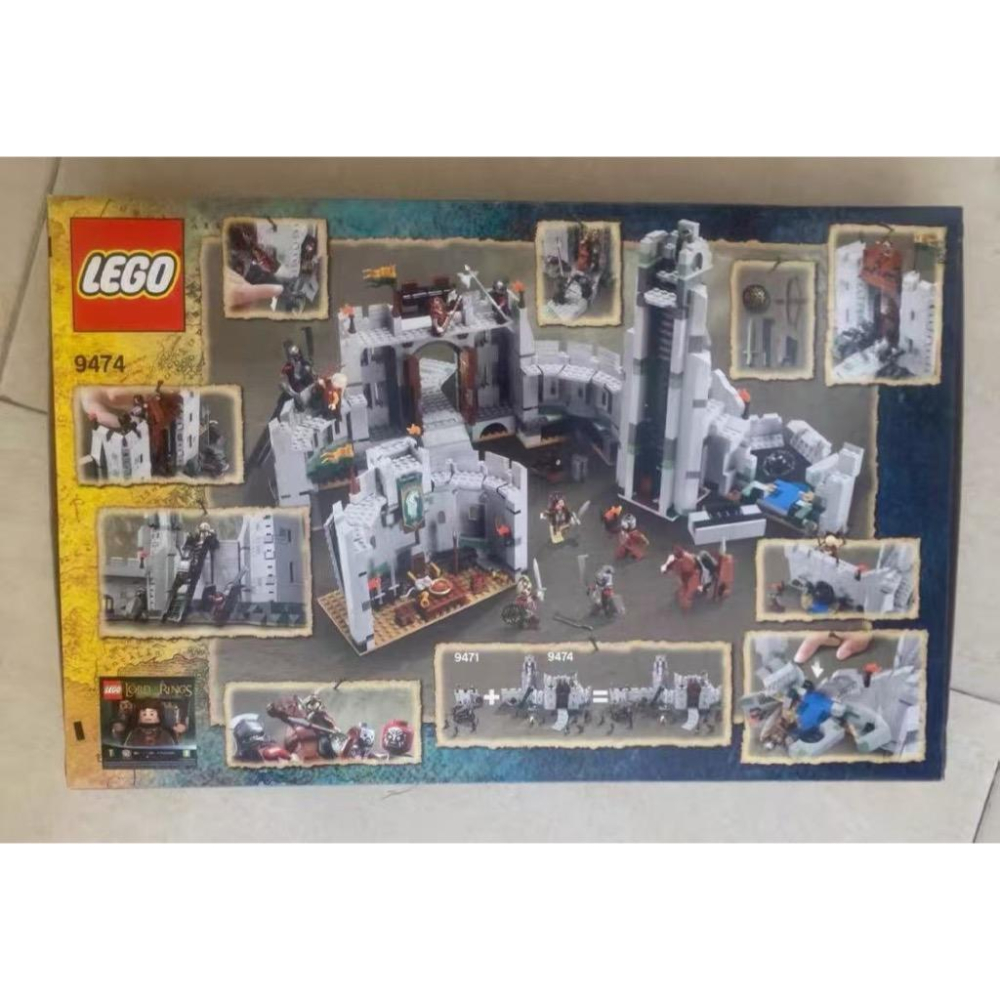 有泰積木高雄實體倉庫LEGO 魔戒 哈比人 9474 聖盔谷-細節圖2