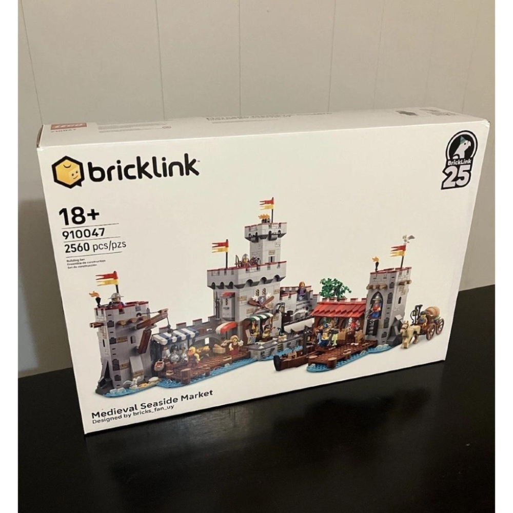 有泰積木高雄實體倉庫TigerBrick 現貨免等 全新未拆 最新款 910047 中世紀海濱市場 Bricklink-細節圖3