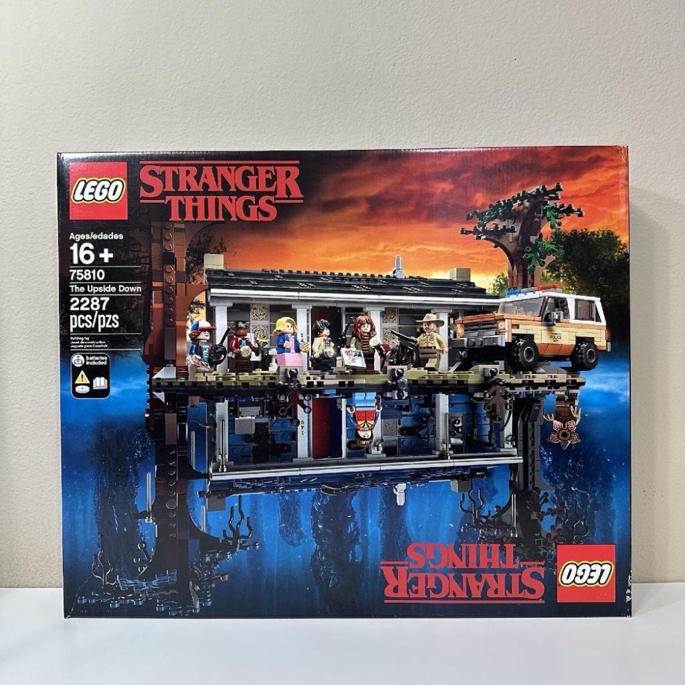 絕版大量現貨有泰積木LEGO 75810 Netflix《怪奇物語》顛倒世界 The Upside Down 完美詮釋-細節圖6