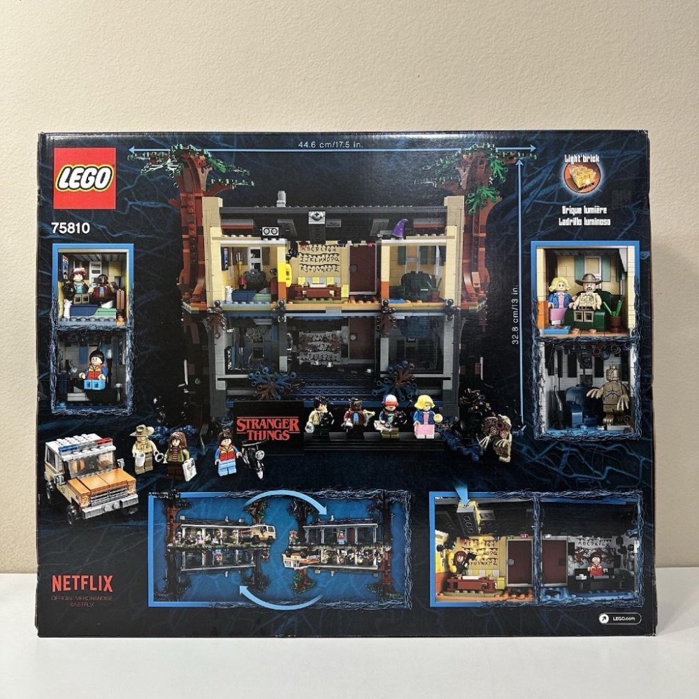 絕版大量現貨有泰積木LEGO 75810 Netflix《怪奇物語》顛倒世界 The Upside Down 完美詮釋-細節圖8
