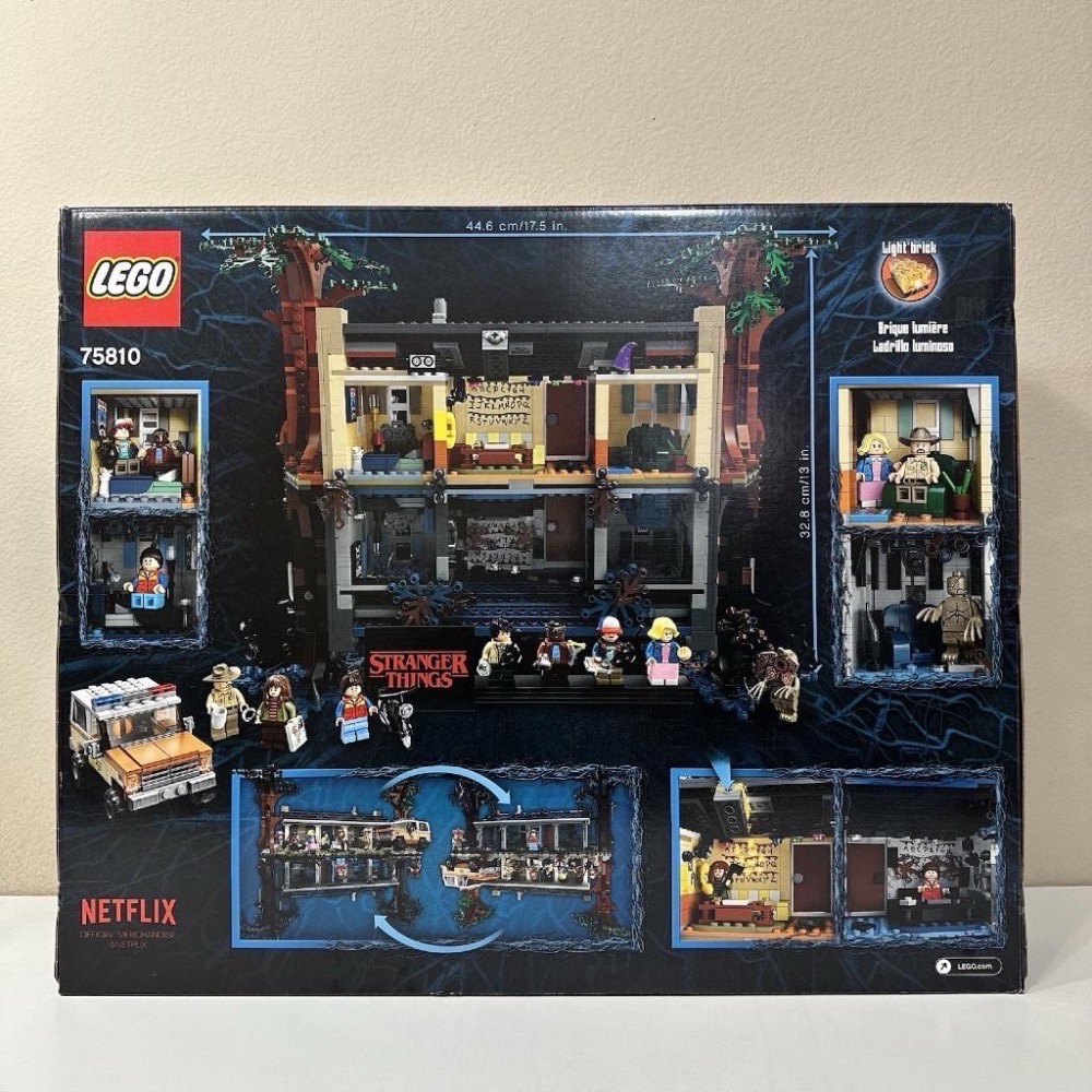 絕版大量現貨有泰積木LEGO 75810 Netflix《怪奇物語》顛倒世界 The Upside Down 完美詮釋-細節圖8