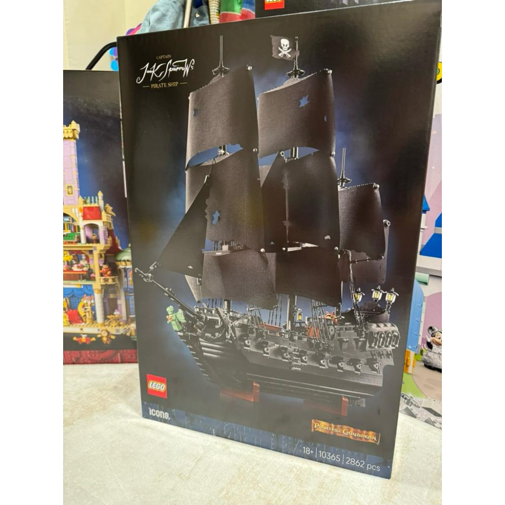 有泰積木高雄實體倉庫LEGO 10365 黑珍珠 史傑克船長的海盜船 樂高® Icons-細節圖7