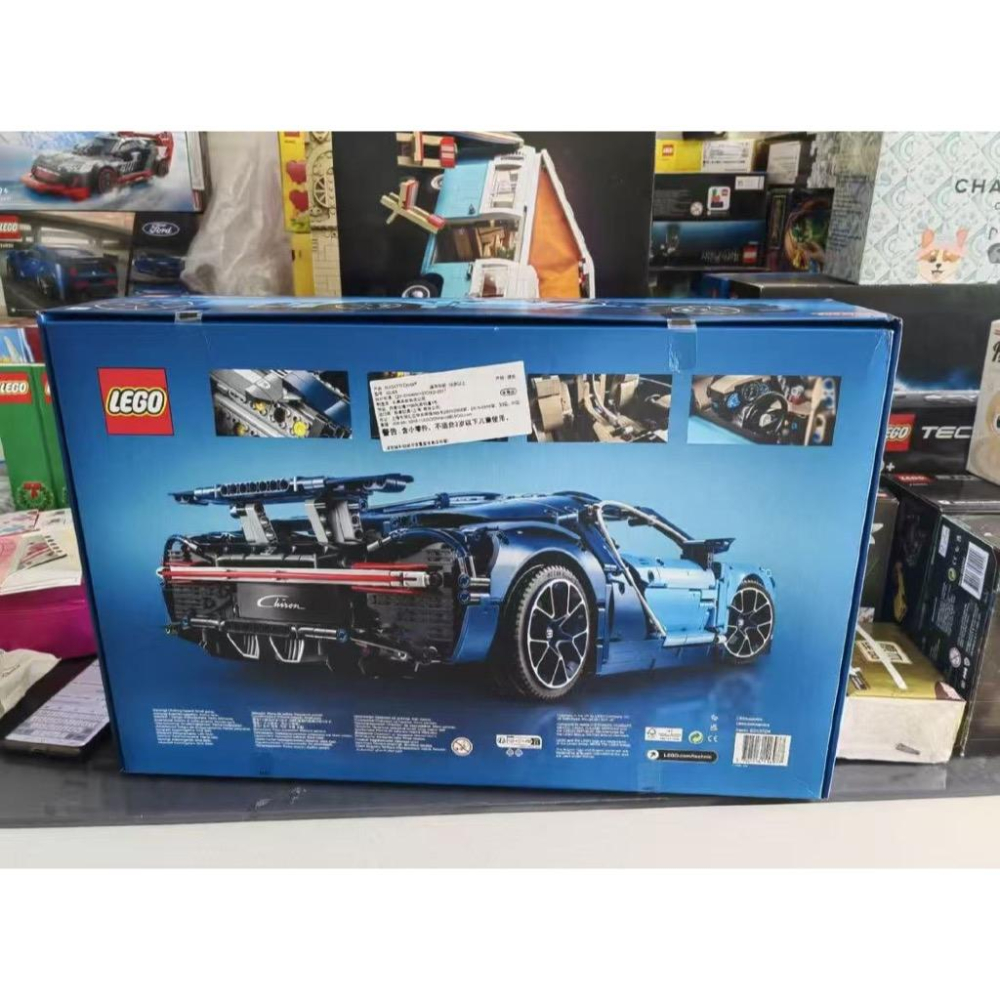 有泰積木高雄實體倉庫LEGO 42083 BUGATTI CHIRON 布加迪 科技 山豬 藍寶堅尼 42115-細節圖4