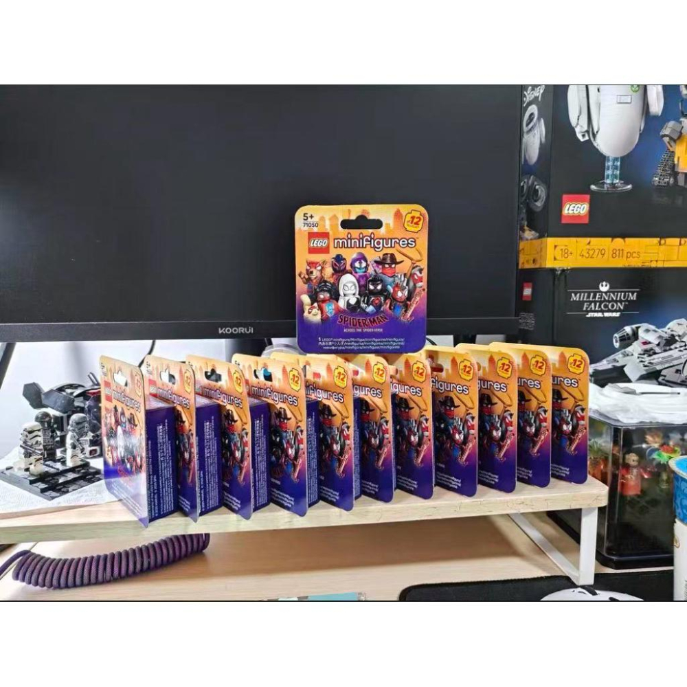 LEGO 71050 蜘蛛人：穿越新宇宙 人偶抽抽盒 樂高® Minifigures-細節圖2