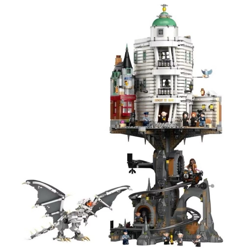 [有泰積木] LEGO 76417 古靈閣巫師銀行 典藏版 哈利波特系列-細節圖4