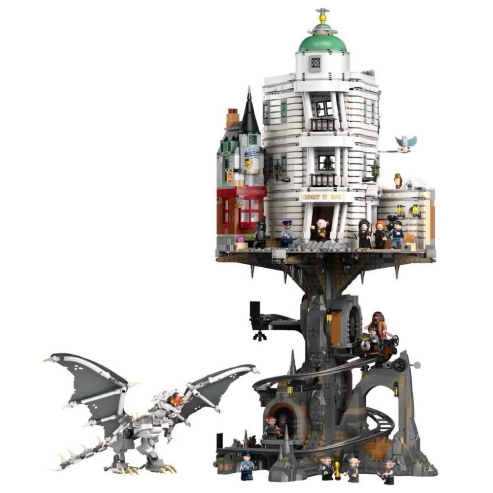 [有泰積木] LEGO 76417 古靈閣巫師銀行 典藏版 哈利波特系列大量貨-細節圖4