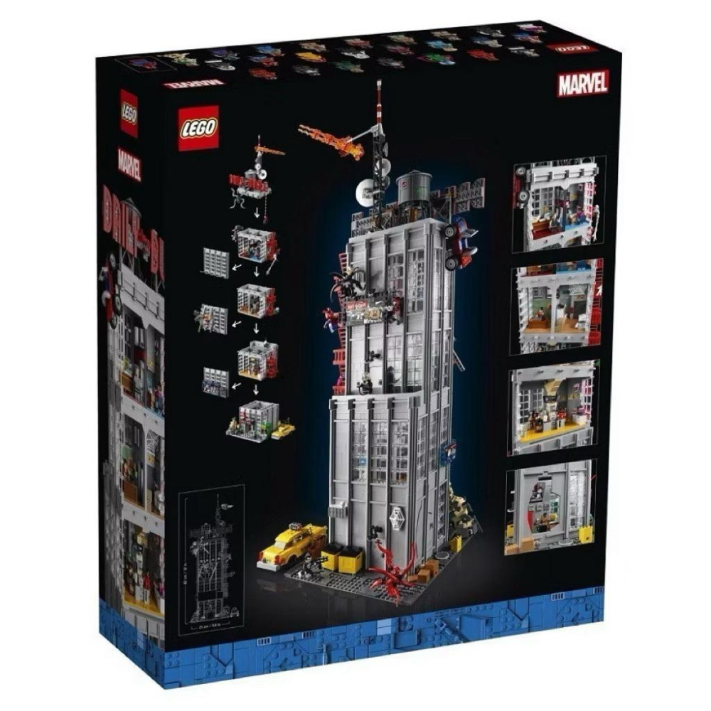 LEGO 76178 超級英雄系列 號角日報樂高盒組-細節圖2