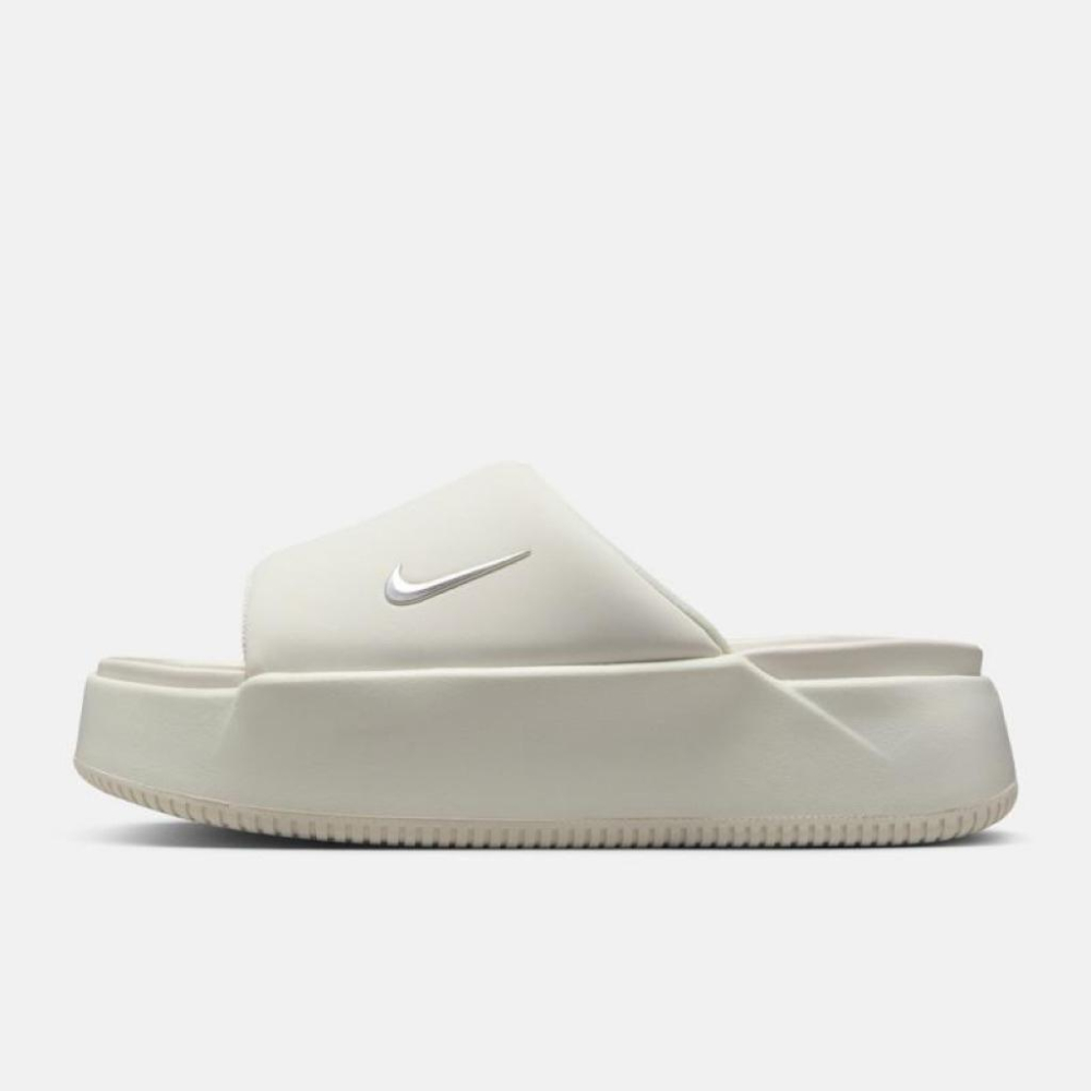 有泰NIKE W CALM  ELEVATION 軟底 厚底 拖鞋 涼鞋 HJ5601-100 白 600 珊瑚 女鞋-細節圖2