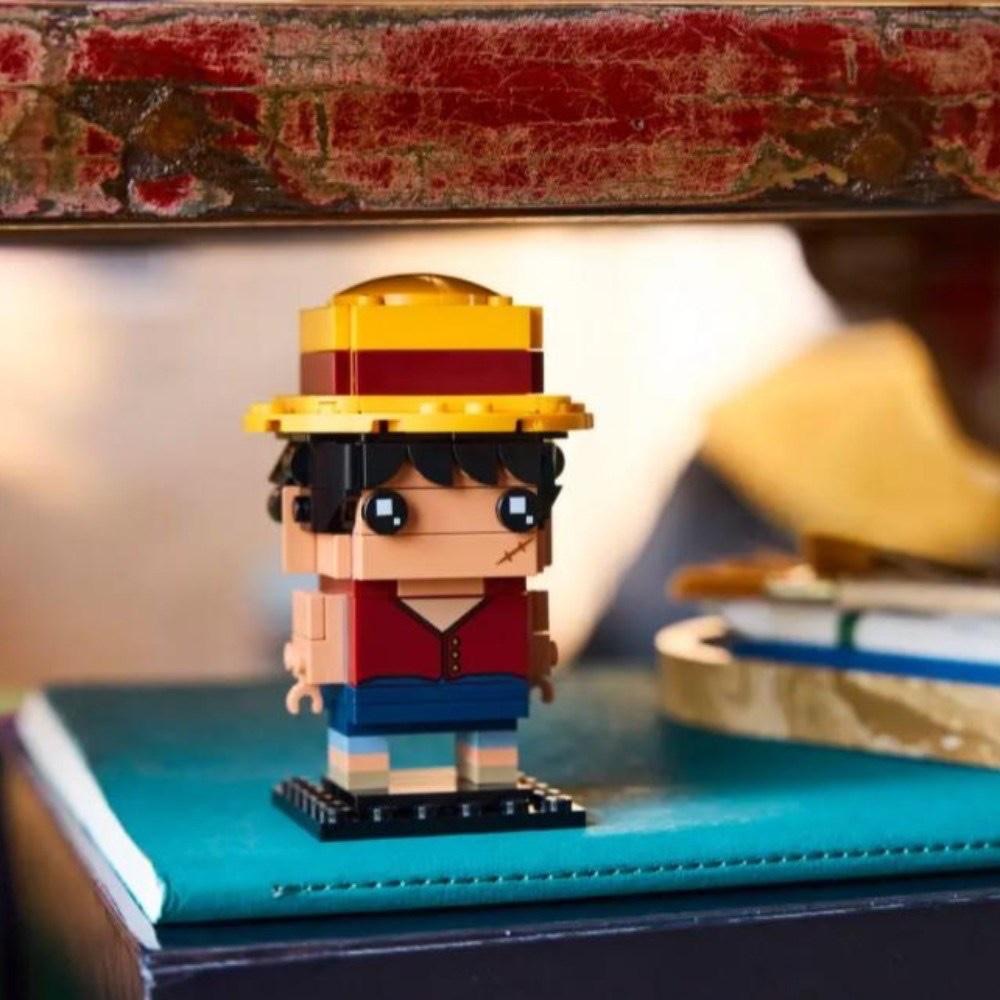 有泰積木高雄實體倉庫LEGO 40799 BrickHeadz 蒙其.D.魯夫玩偶-細節圖2