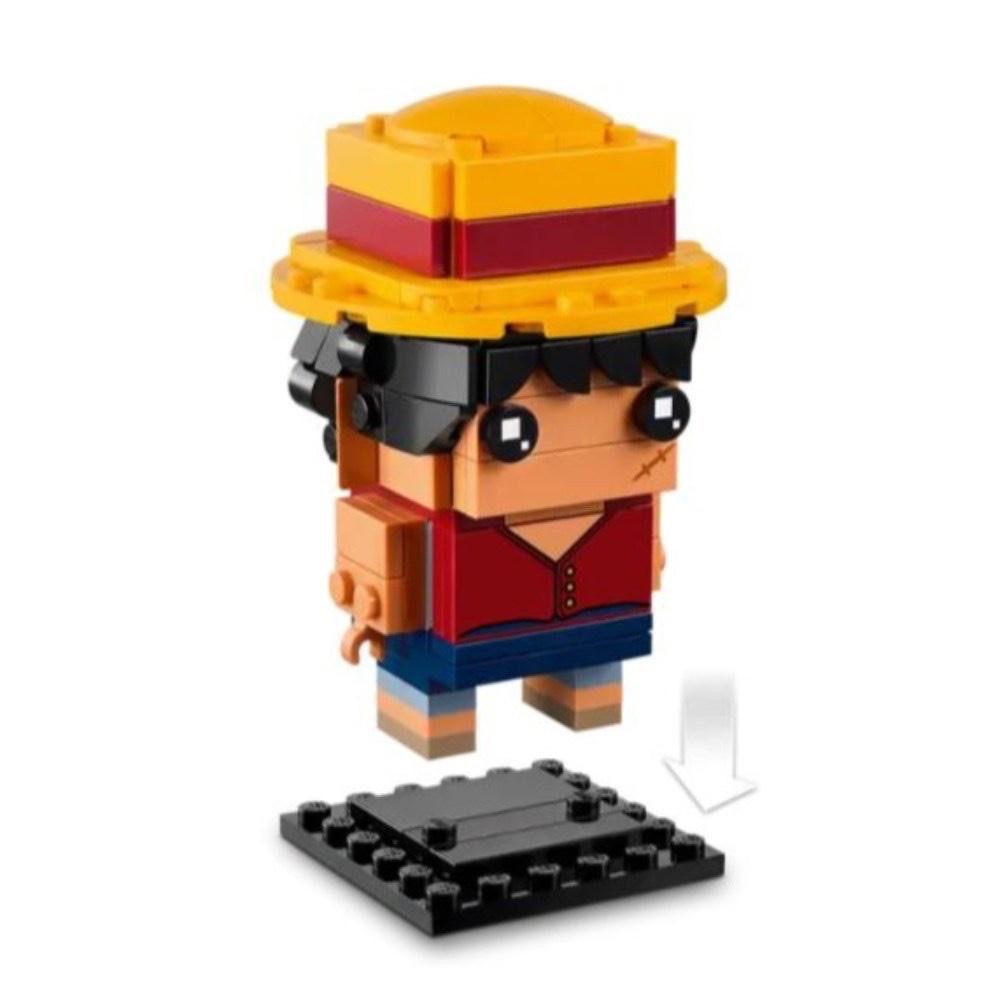 有泰積木高雄實體倉庫LEGO 40799 BrickHeadz 蒙其.D.魯夫玩偶-細節圖3