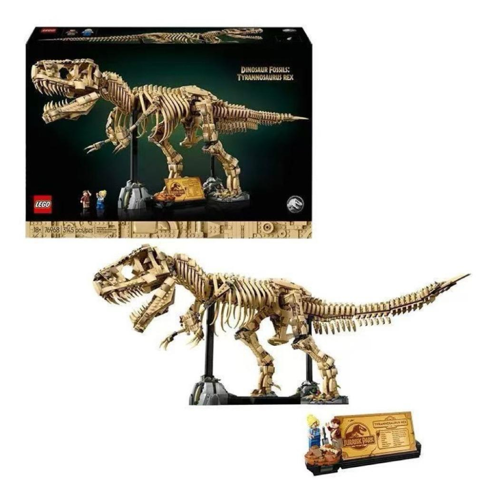 當天出貨有泰積木LEGO 樂高 76968 恐龍化石：暴龍 Fossils Tyrannosaurus Rex-細節圖2
