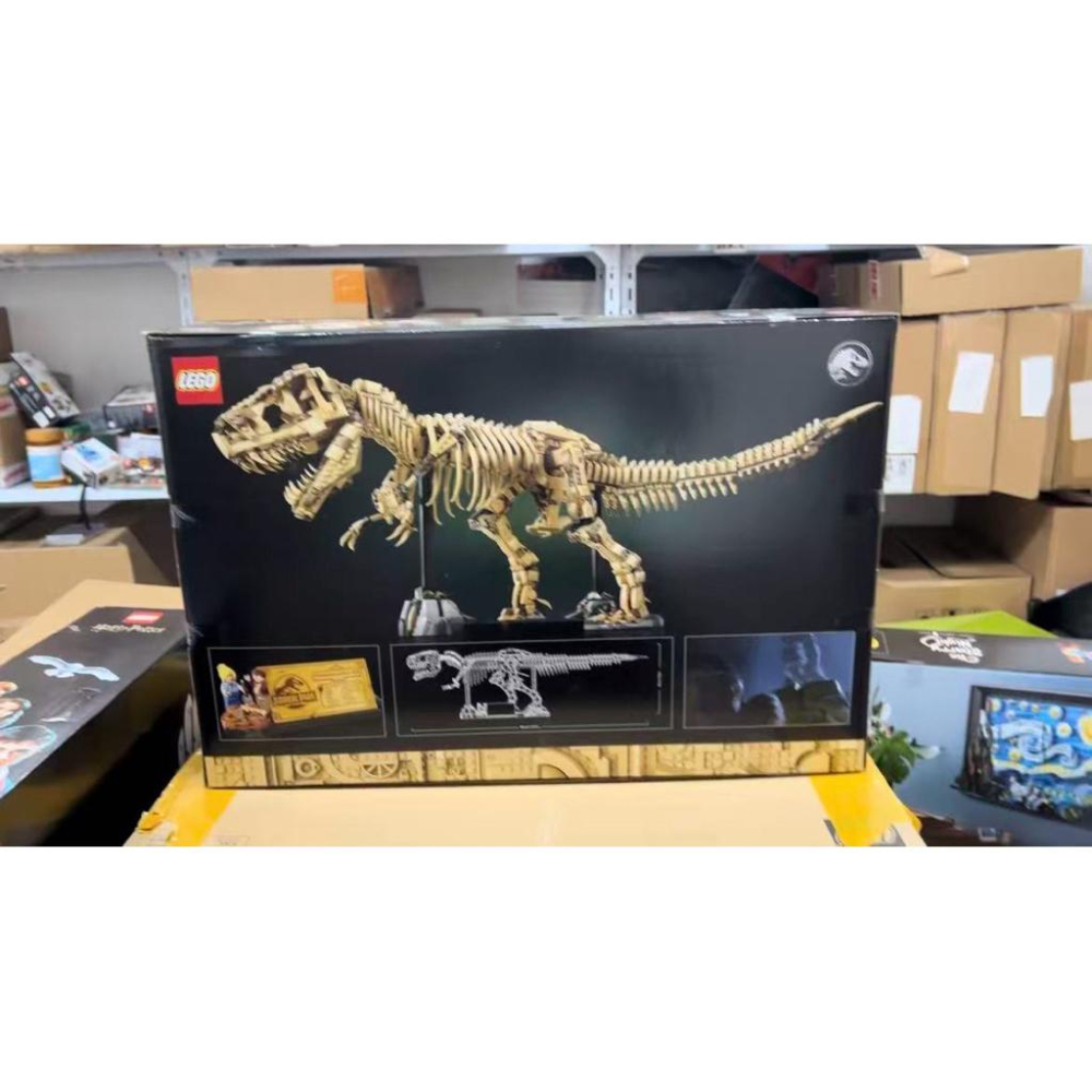 當天出貨有泰積木LEGO 樂高 76968 恐龍化石：暴龍 Fossils Tyrannosaurus Rex-細節圖7